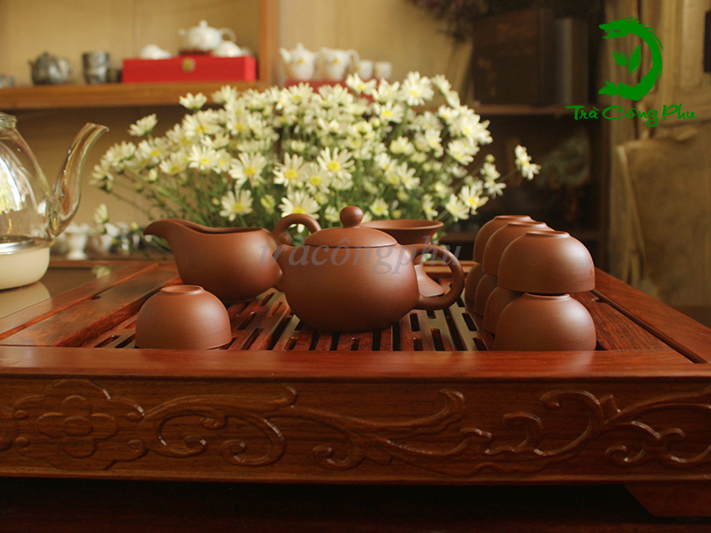 COMBO bộ bàn trà, ấm chén tây thi